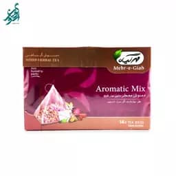دمنوش گیاهی معطر حاوی بهار نارنج مهرگیاه بسته 14 عددی — تصویر ۳