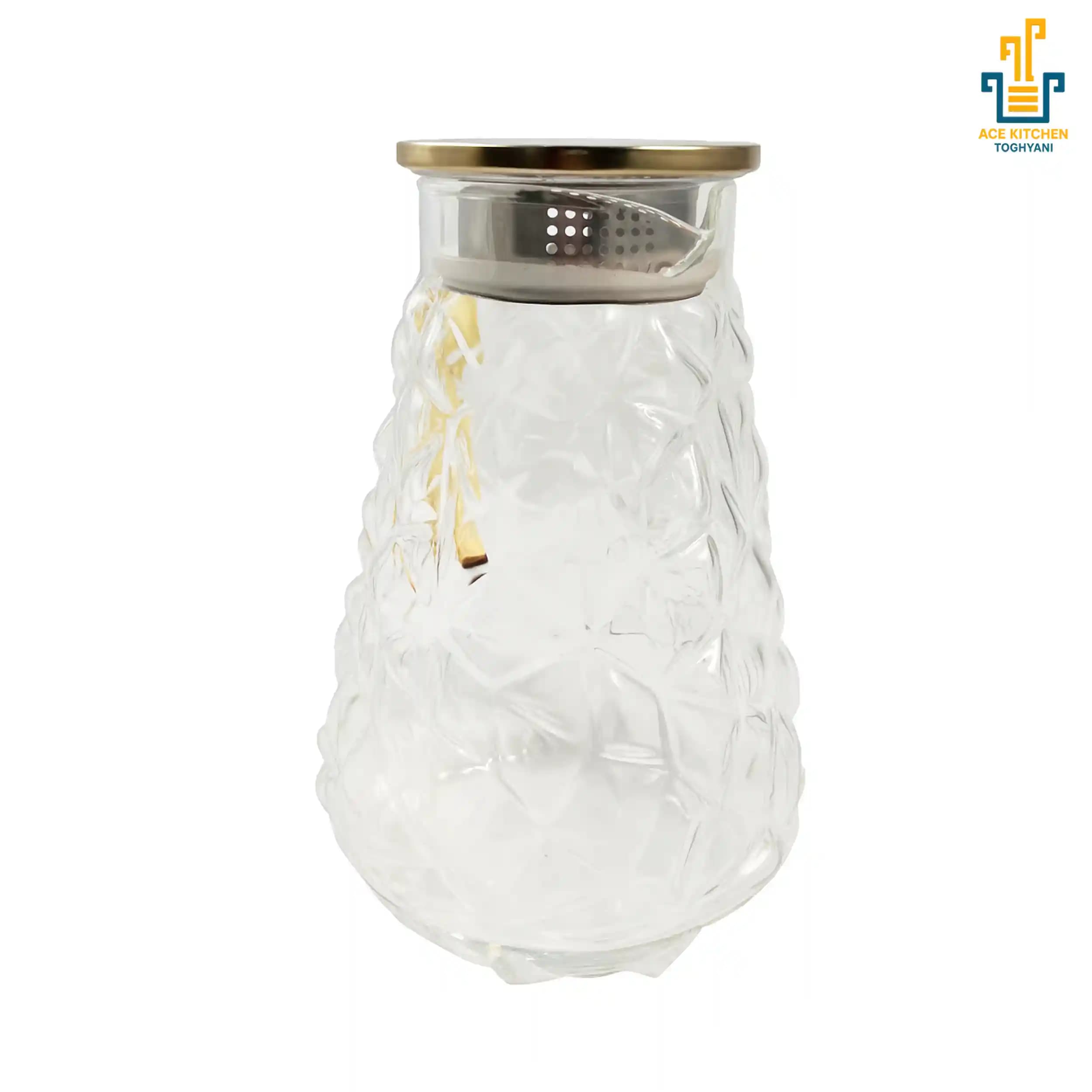 پارچ طرح دار درب طلایی پیرکس — تصویر ۶