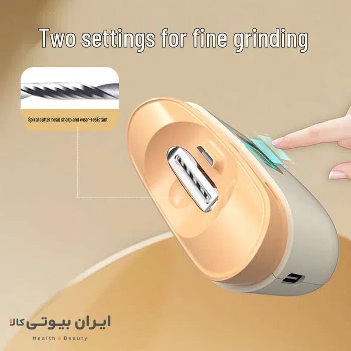 ناخن گیر برقی HEZHENG مدل HZ-ZJ1 — تصویر ۱۲