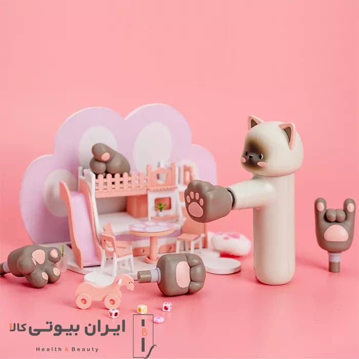مینی تفنگ ماساژ کیتی Beoka مدل Kitty-A — تصویر ۹