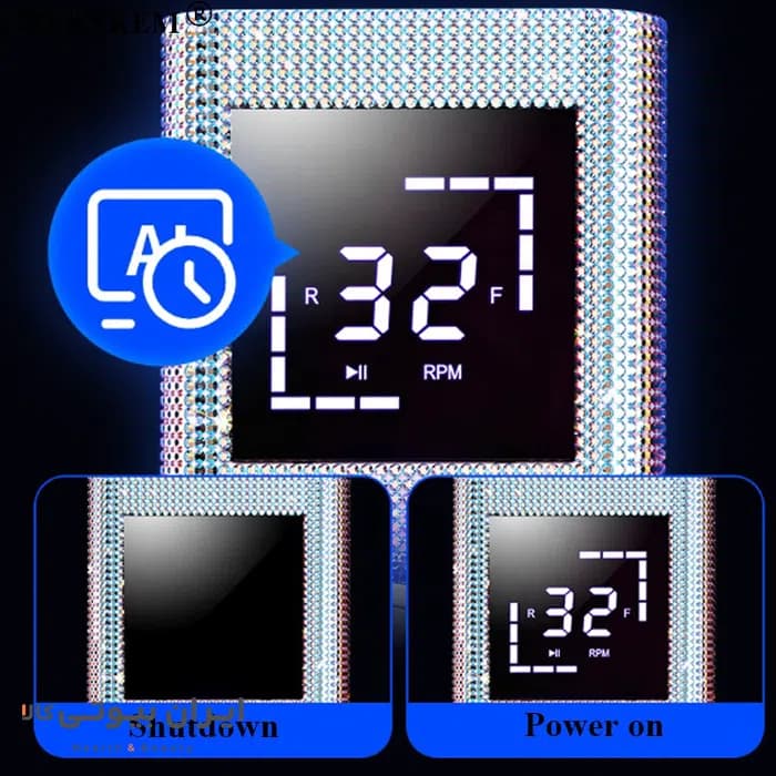 دستگاه سوهان ناخن برقی BLUEQU مدل BQ-114 — تصویر ۴