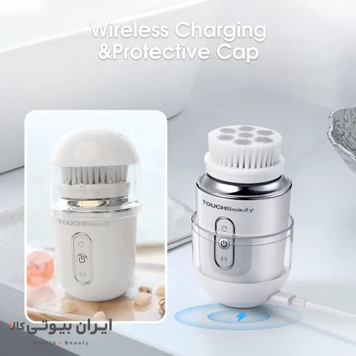برس پاک کننده صورت دو حالته آکوا تاچ بیوتی مدل TB-1760 — تصویر ۱۱
