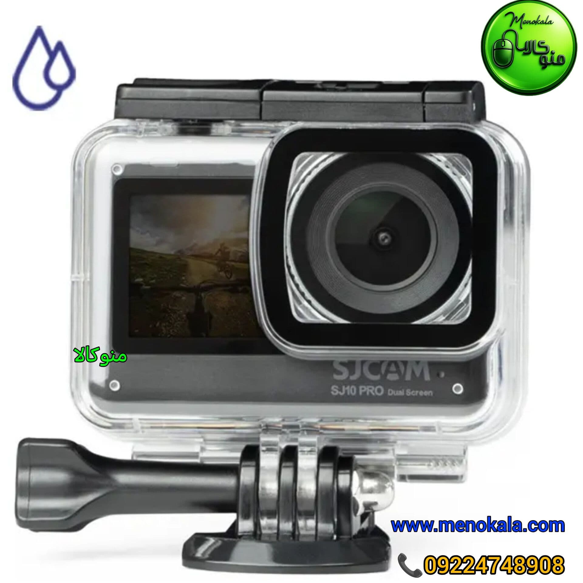 دوربین ورزشی اصل SJCAM SJ10 Pro Dual Screen؛ 4K ، دو نمایشگر M — تصویر ۵