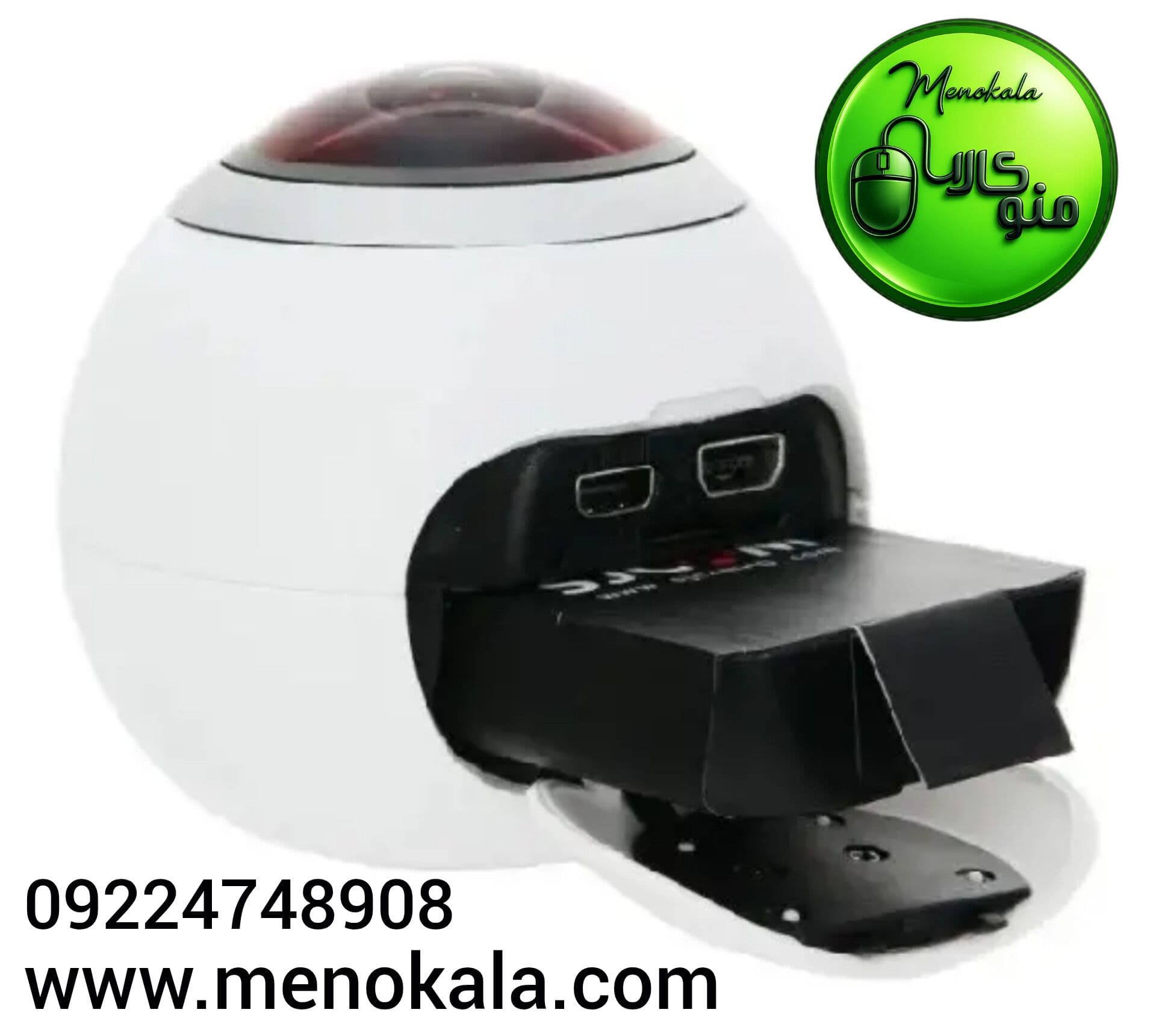 دوربین ورزشی اصل SJ360 پانورامیک | دوربین 360 درجه WiFi با فیلمبرداری 2K — تصویر ۹