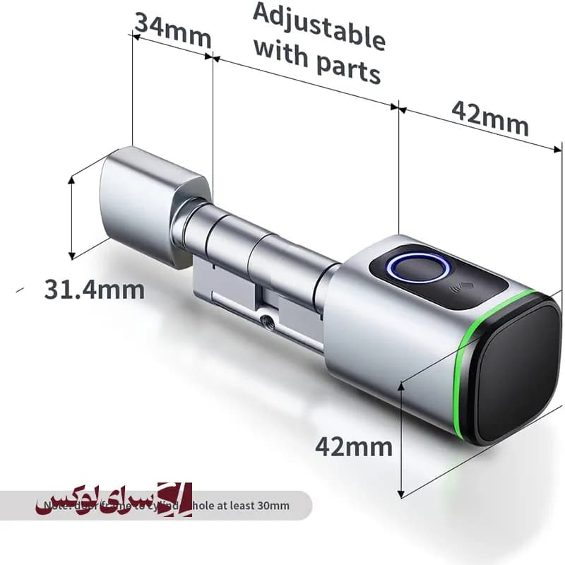 سیلندر هوشمند اثر انگشت و کارت RFC 8002 — تصویر ۷