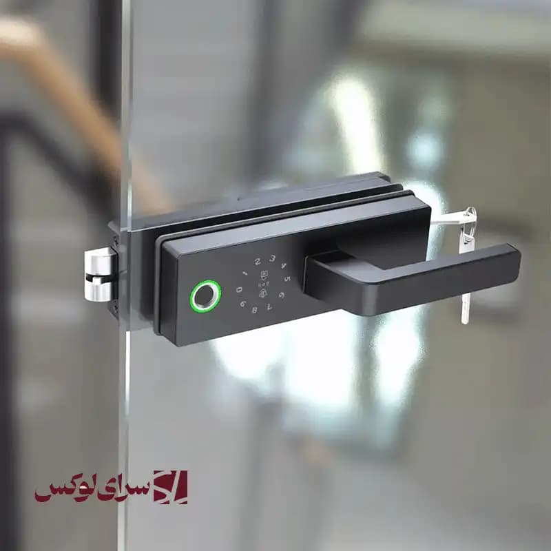 قفل دیجیتال درب شیشه DDL2305 — تصویر ۸