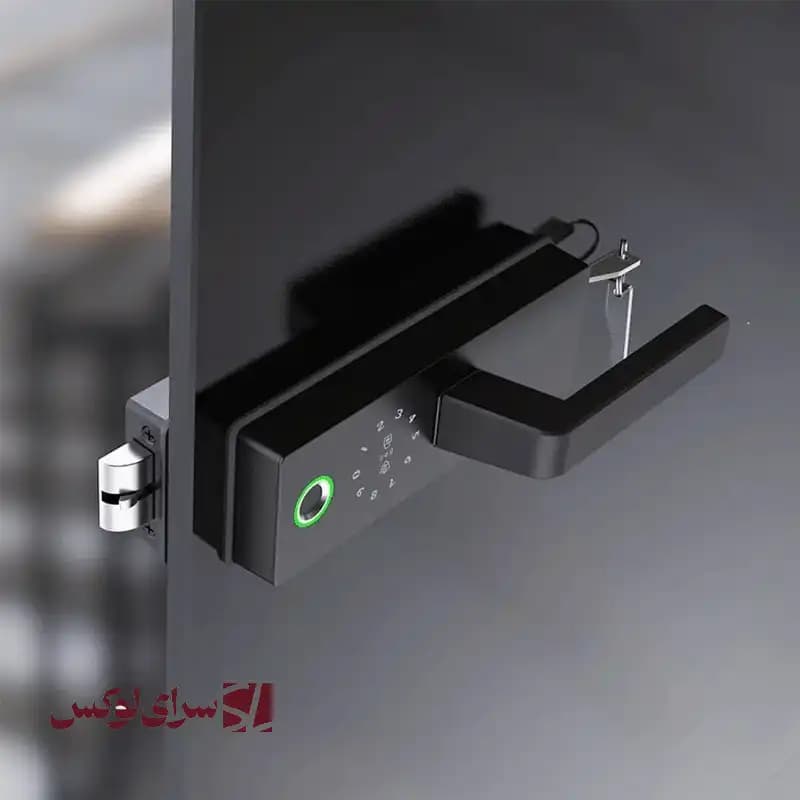 قفل دیجیتال درب شیشه DDL2305 — تصویر ۹