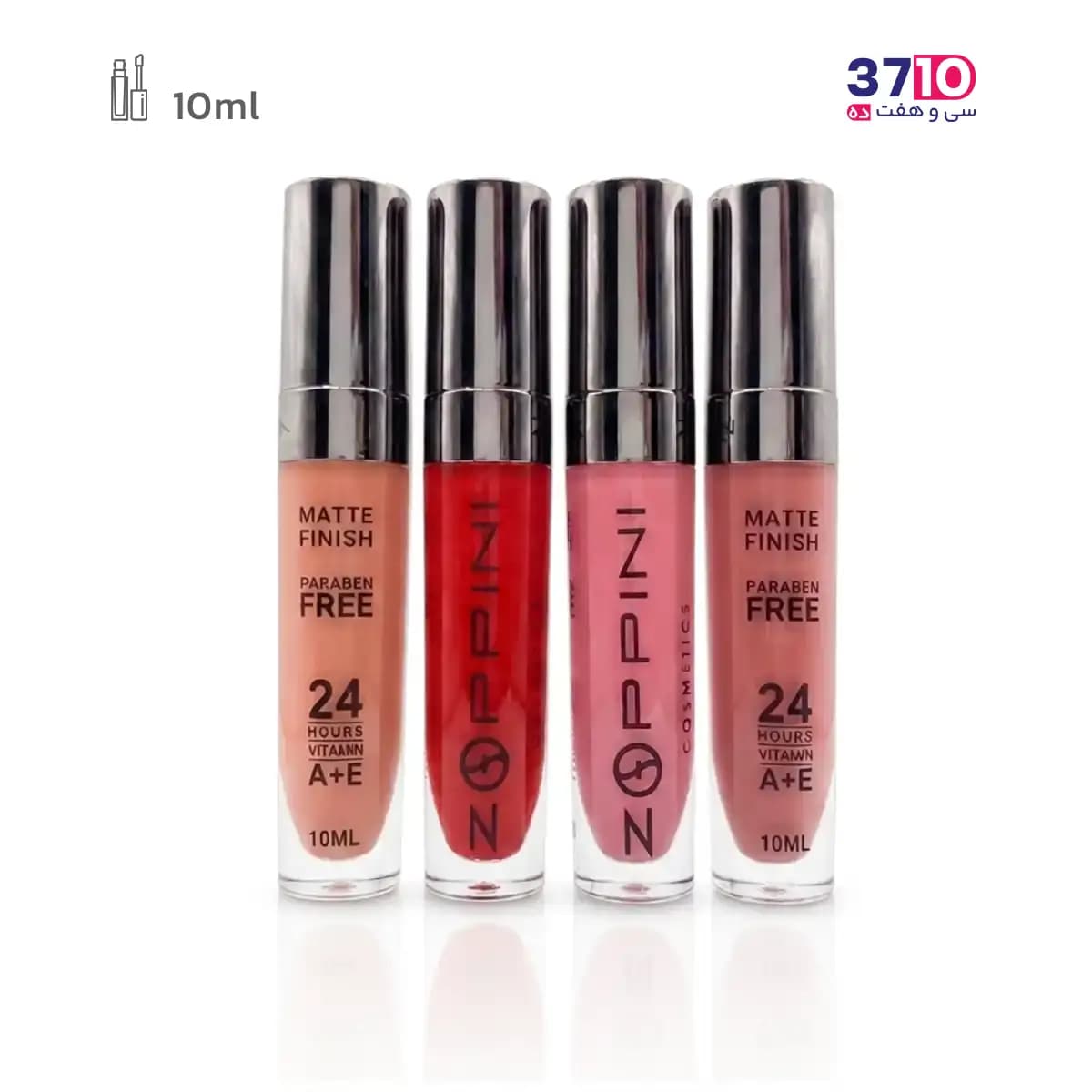 رژ لب مایع مات زوپینی مدل Mineral شماره 226 — تصویر ۹