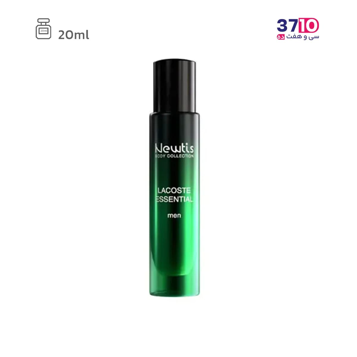 عطر جیبی مردانه نیوتیس مدل لاکوست اسنشیال Lacoste Essential حجم 20 میلی لیتر