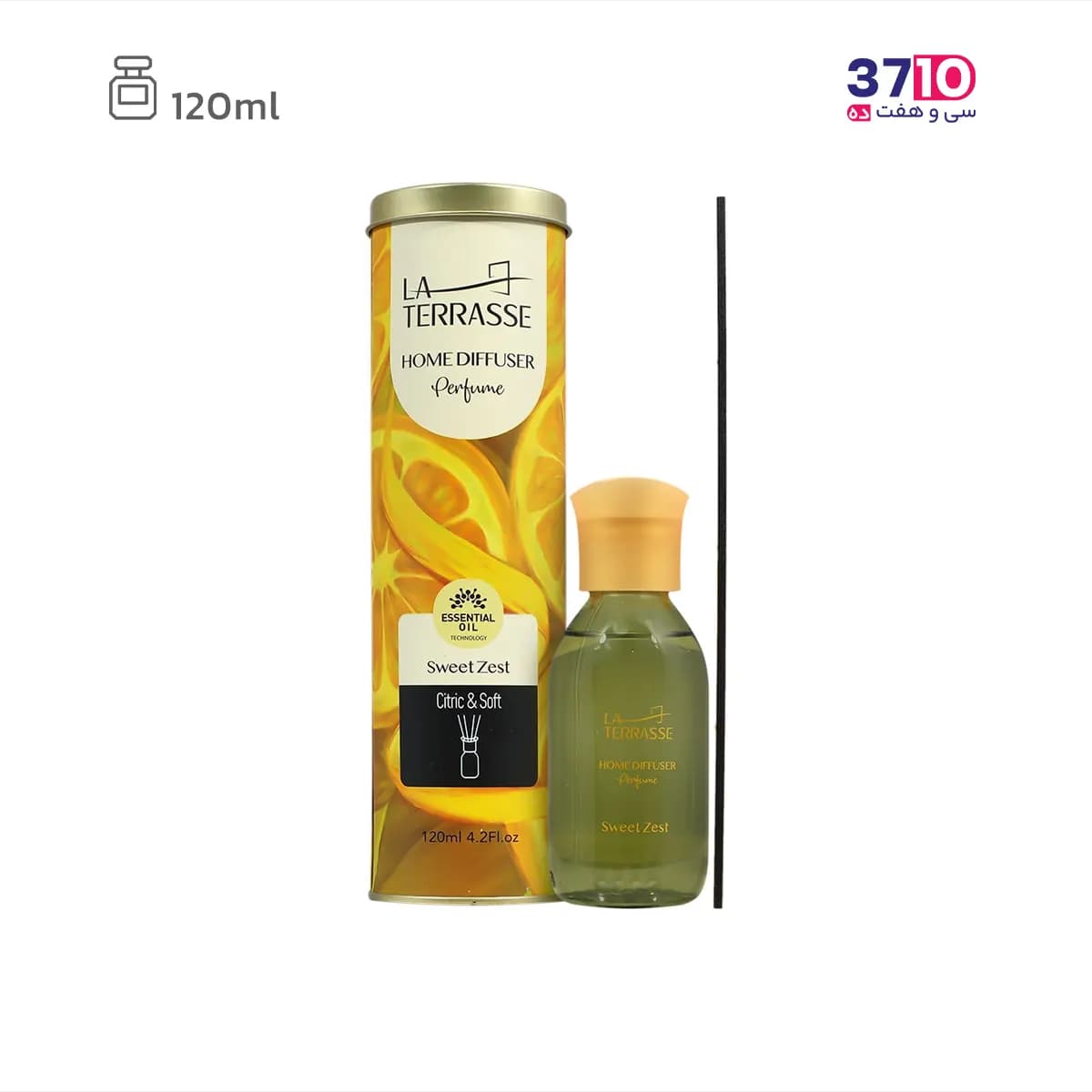 عطر خانه لاتراس مدل سوییت زست Sweet Zest حجم 120 میلی لیتر — تصویر ۲