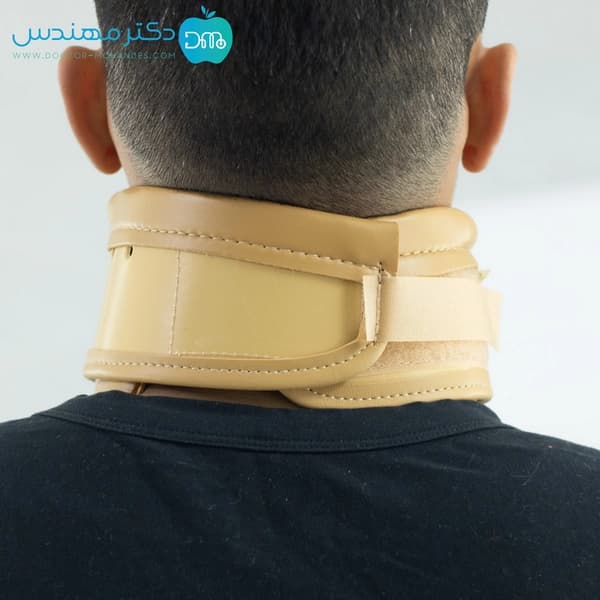 گردنبند طبی سخت چانه دار سماطب کد 1020 — تصویر ۶