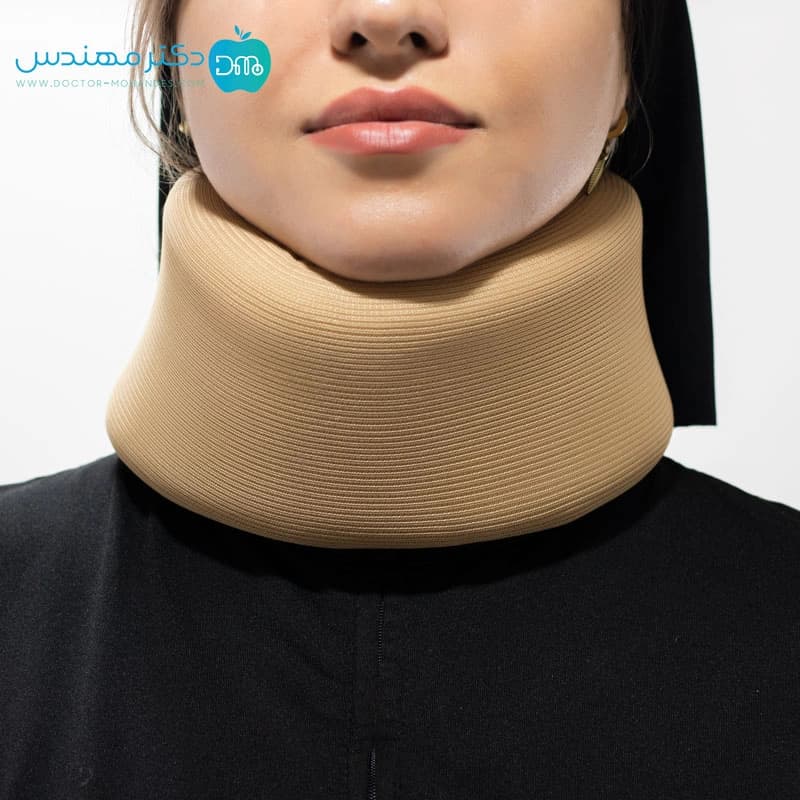 گردنبند طبی اسفنجی قوس دار سما طب کد1013 — تصویر ۹