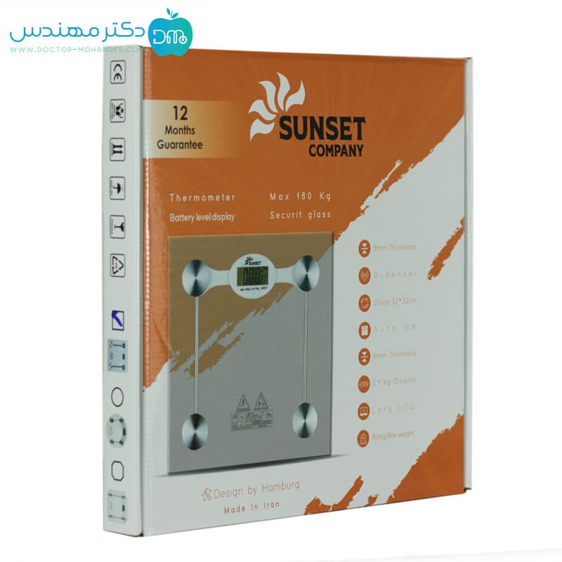 ترازوی دیجیتال سان ست SUNSET