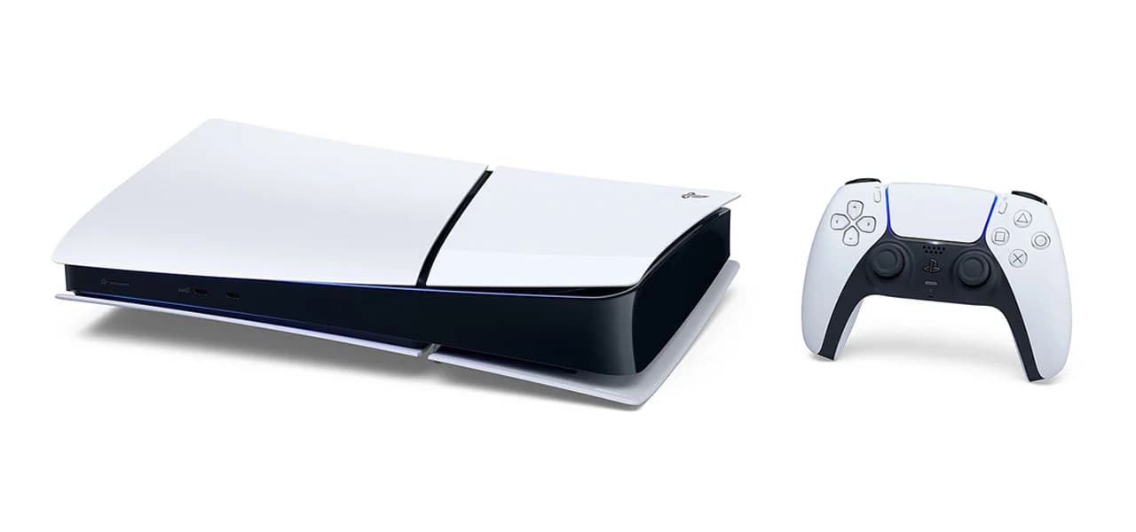 کنسول بازی سونی PS5 مدل PlayStation 5 Slim Digital Edition ظرفیت یک ترابایت ریجن اروپا 2016 با گارانتی 18 ماهه+1دسته — تصویر ۴