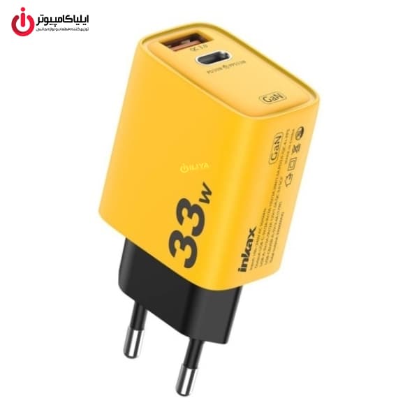 شارژر دیواری 33 وات اینکاکس مدل INKAX C13-EU