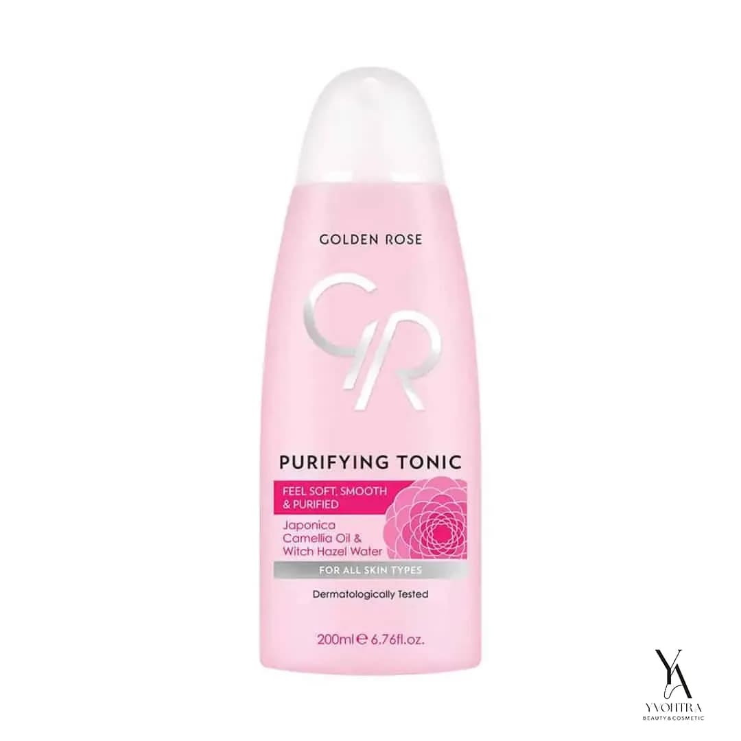 تونیک پاک کننده صورت گلدن رز GOLDEN ROSE حجم 200 میل — تصویر ۳