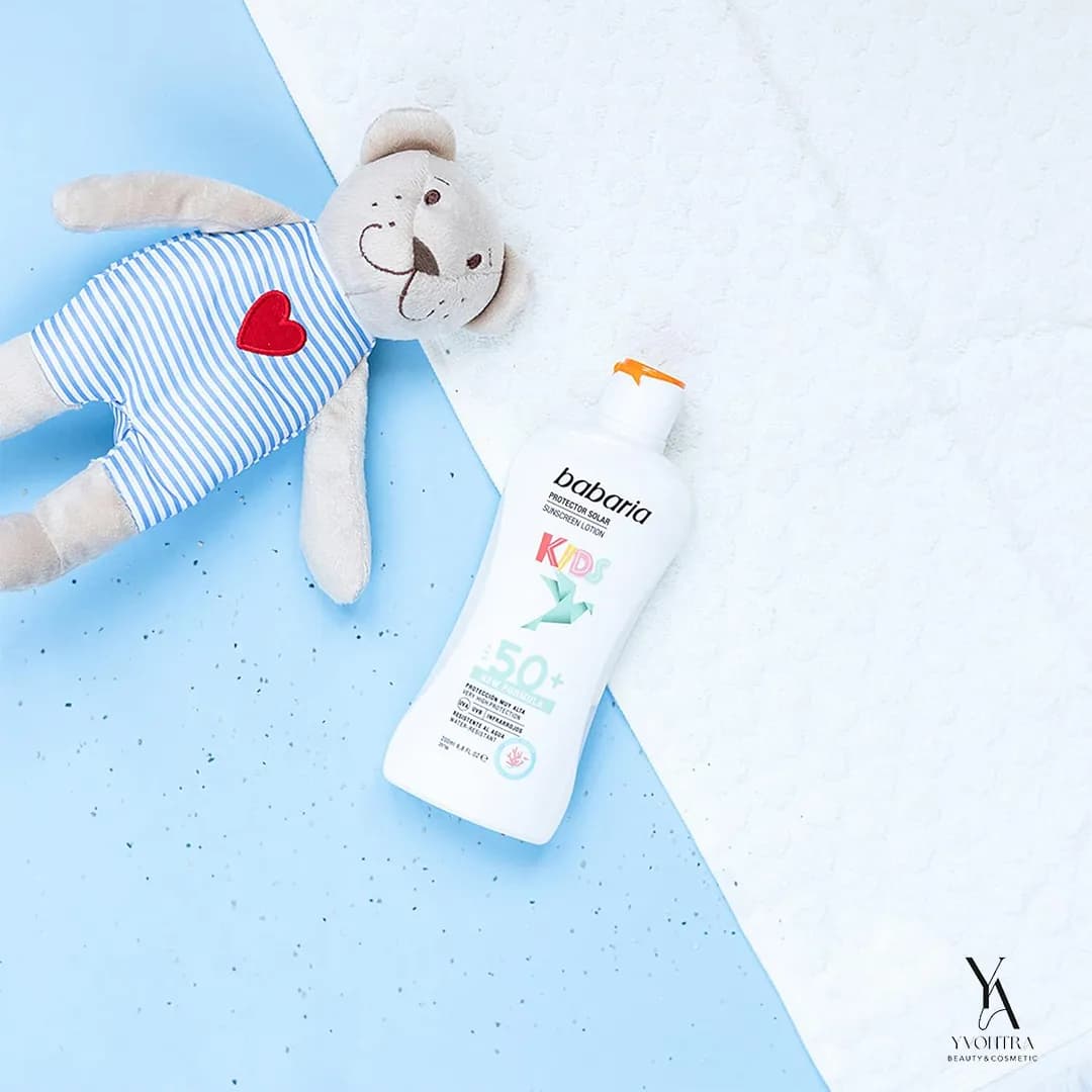 لوسیون ضد آفتاب کودک باباریا BABARIA حاوی SPF50 حجم 200 میل — تصویر ۱۰