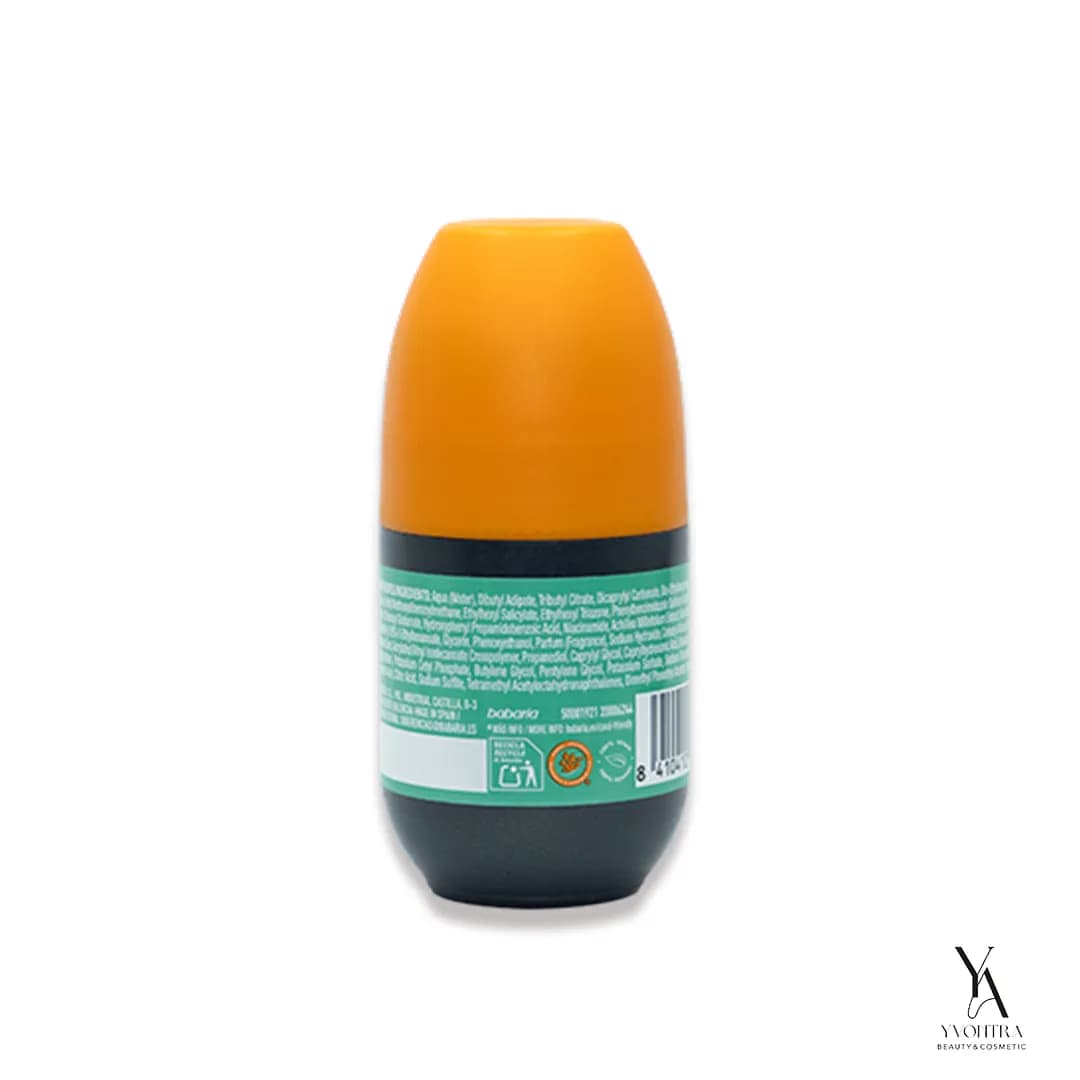 رول ضدتعریق و ضدآفتاب لیمیتد ادیشن باباریا BABARIA ضدآب و تسکین دهنده با SPF50 مناسب پوست حساس حجم 50 میل — تصویر ۱۱