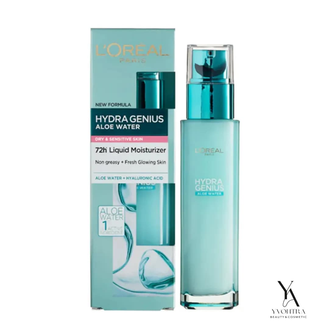 سرم آبرسان آلوئه ورا لورآل Loreal مناسب برای پوست خشک و حساس 70 میل — تصویر ۴