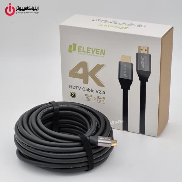 کابل HDMI V2.0 الون مدل ELEVEN 4K1000 طول 10 متر — تصویر ۹