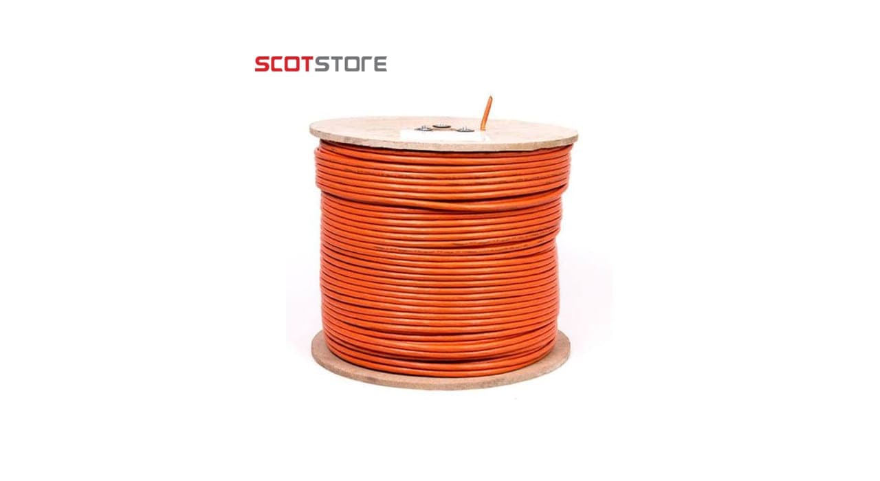 کابل شبکه Cat6 SFTP برند RIC روکش LSZH
