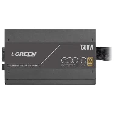 منبع تغذیه کامپیوتر گرین POWER GREEN GP600A-ECO — تصویر ۶