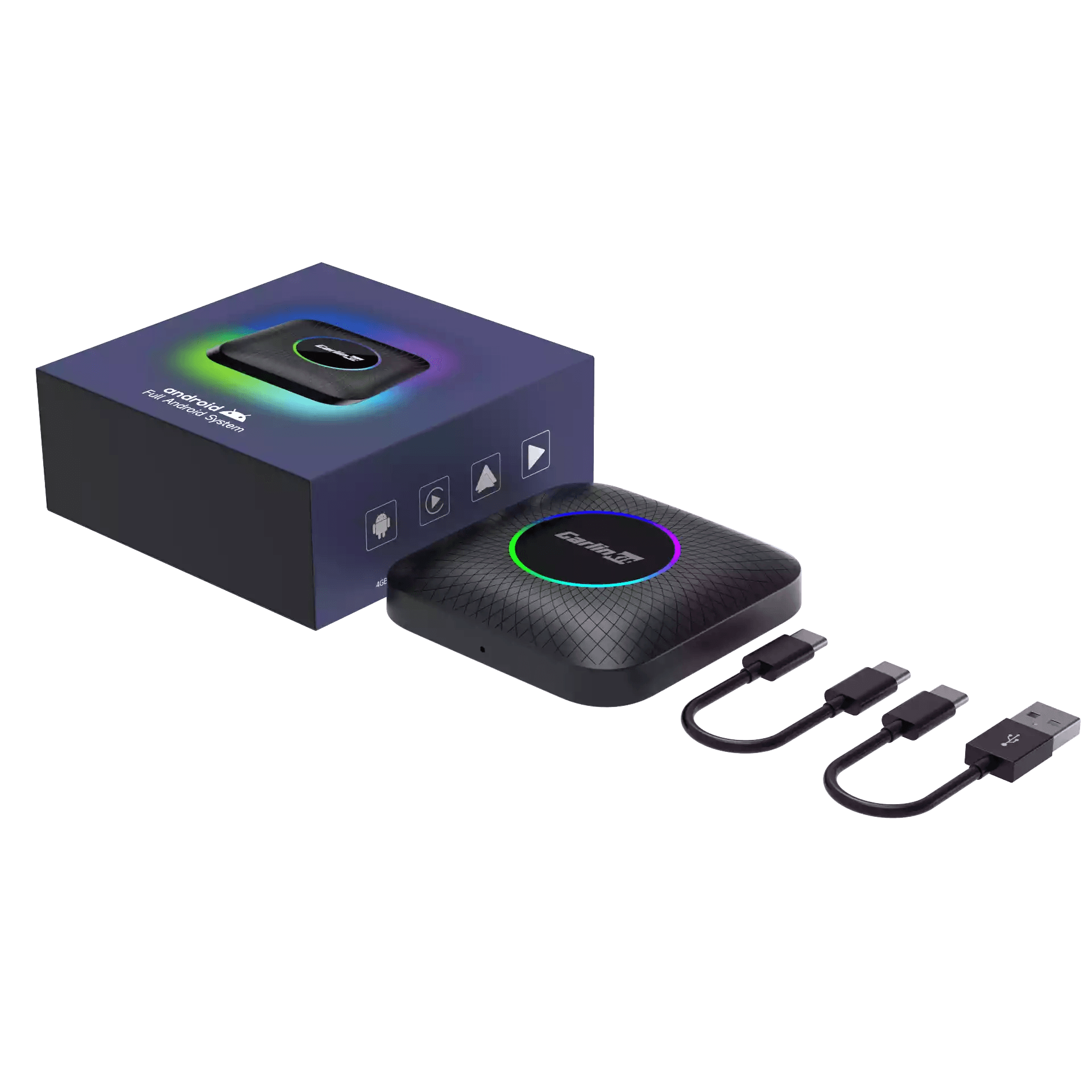 اندروید باکس خودرو کارلینکیت مدل TBox Ambient حافظه 128 گیگ و رم 8 گیگ با ورودی USB — تصویر ۹