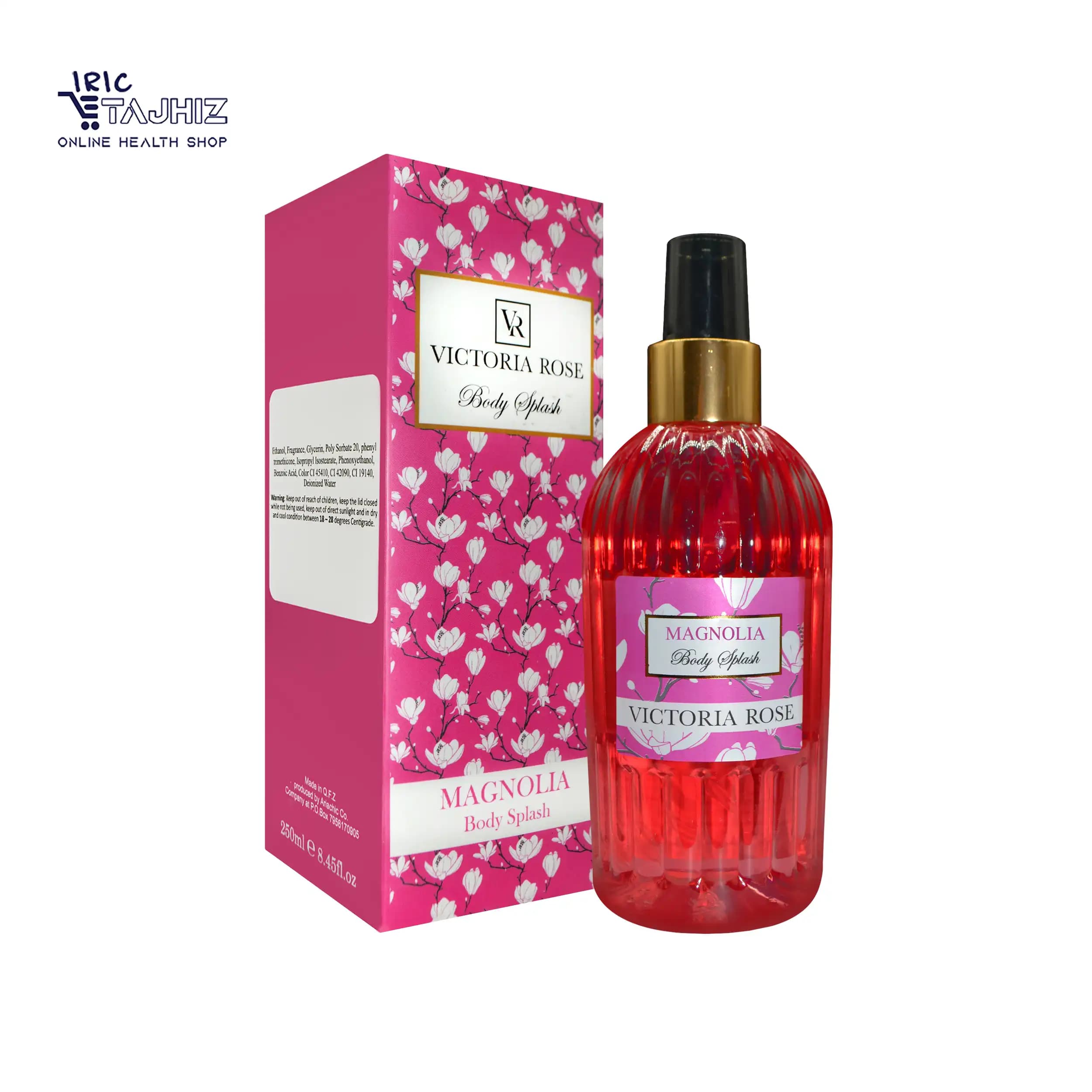 بادی اسپلش مگنولیا Magnolia ویکتوریا رز 250 میلی لیتر — تصویر ۶