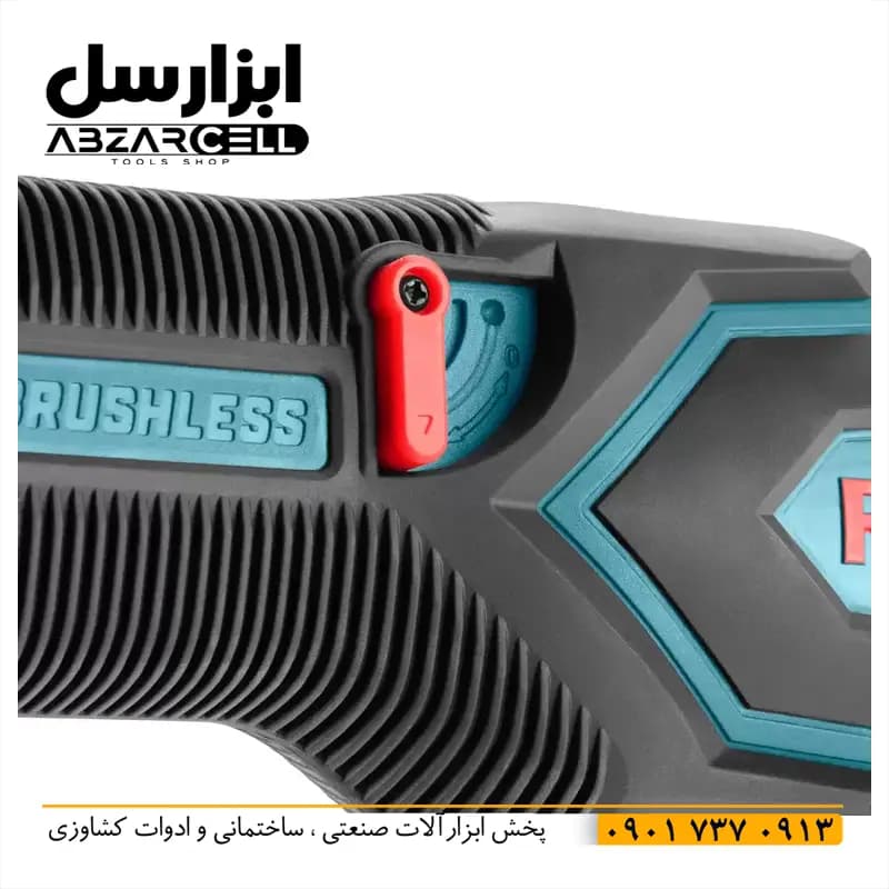 اره افقی بر شارژی 40 ولت رونیکس 8904-40v| اصل| ضمانت 12 ماه| موتور براشلس| 2 باتری — تصویر ۹