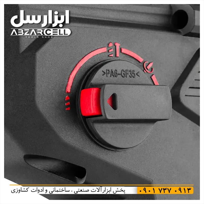 بتن کن شارژی 40 ولت رونیکس 8910-40V| اصل| ضمانت 12 ماه| کیف حمل| دو باتری| 4 حالته — تصویر ۵