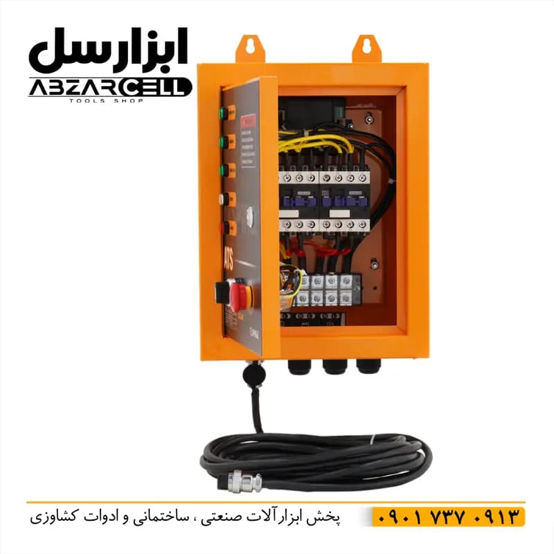 تابلو اتوماتیک تک فاز اسپینا 10KW-ATS| مناسب موتور برق تا ظرفیت 10 کیلو وات — تصویر ۳