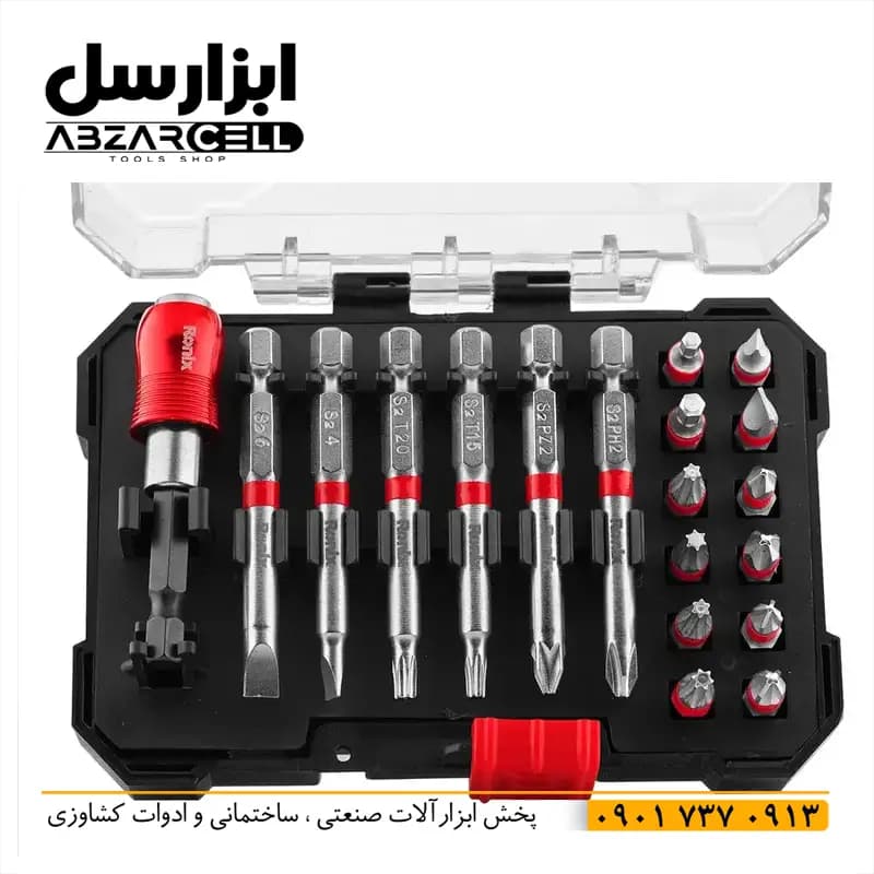 سری پیچ گوشتی رونیکس 19 پارچه RH-5450| اصل و نو — تصویر ۵