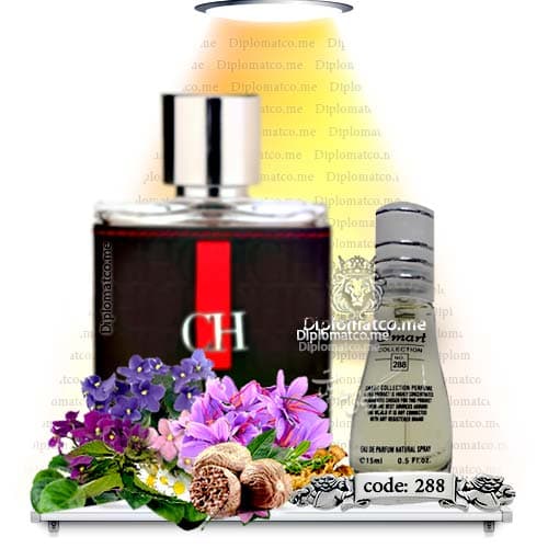 ادکلن سی اچ مردانه (اسمارت کد ۲۸۸ – ۱۵ میل) اورجینال