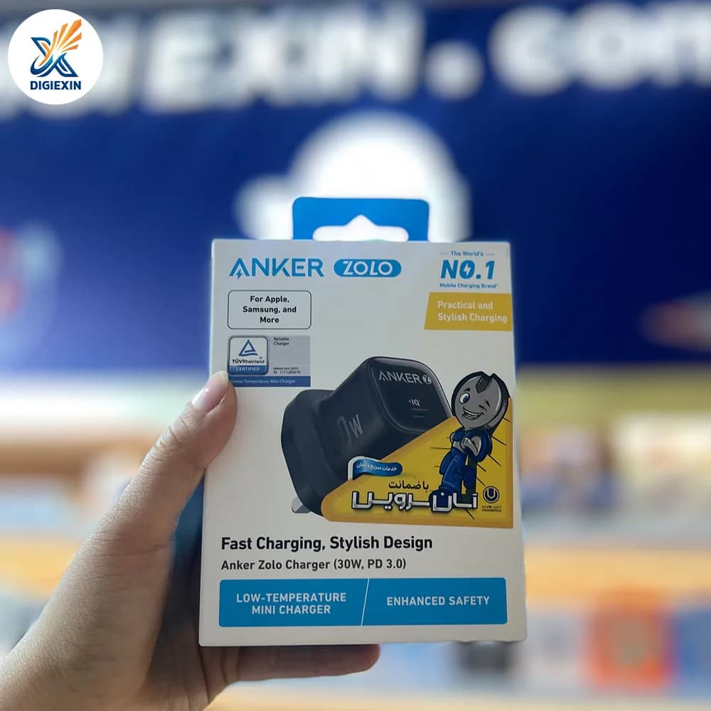 شارژر دیواری 30 وات انکر مدل Anker ZOLO A2698 — تصویر ۱۰