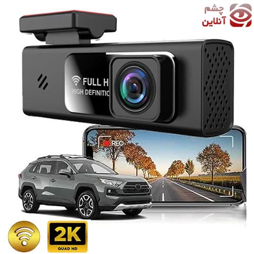 دوربین ثبت وقایع خودرو wifi دار 2k مدل CSB-104