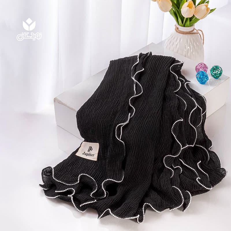 شال حاشیه مروارید کد 33308 — تصویر ۲