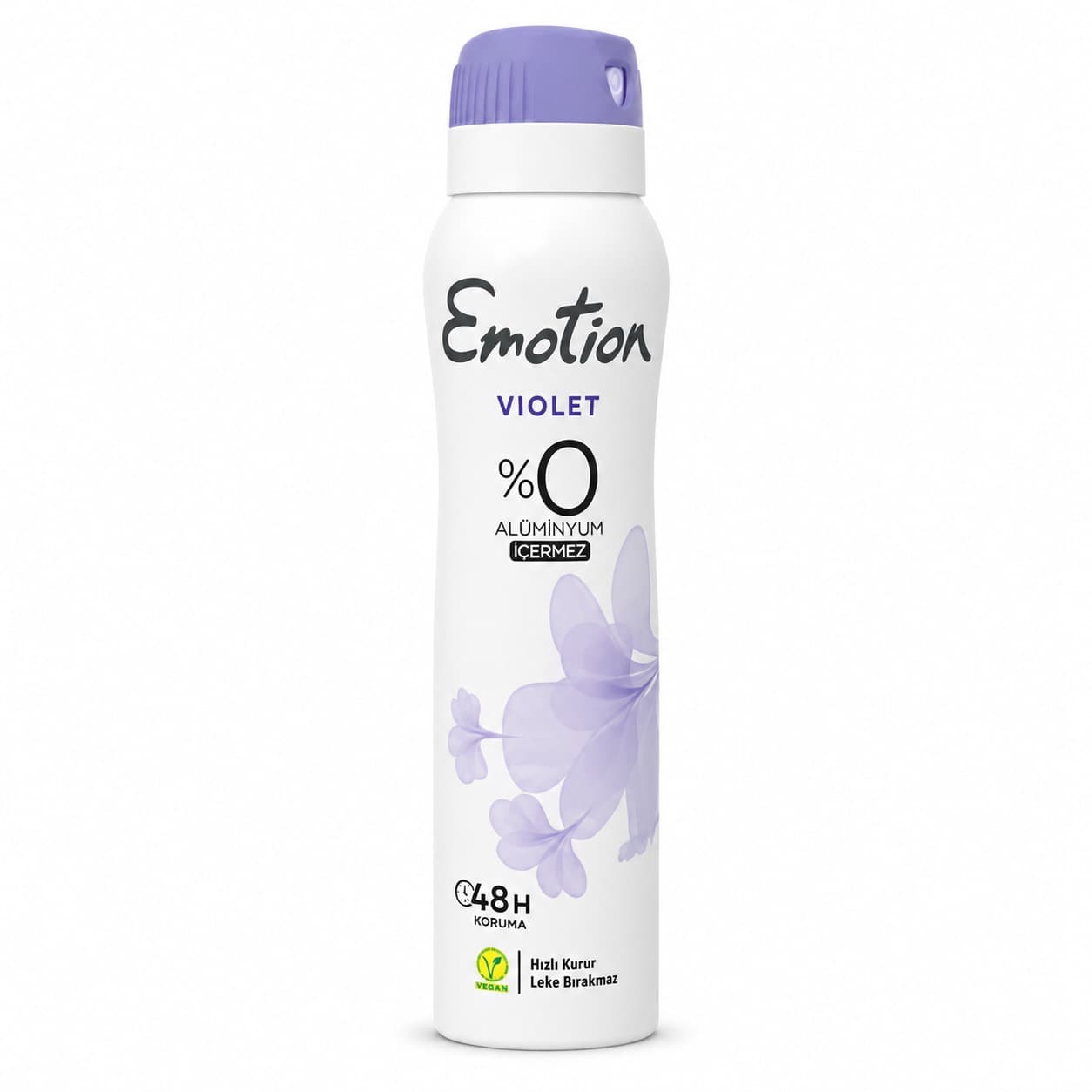 اسپری دئودورانت زنانه ایموشن Emotion مدل VIOLET با ماندگاری ۴۸ ساعته