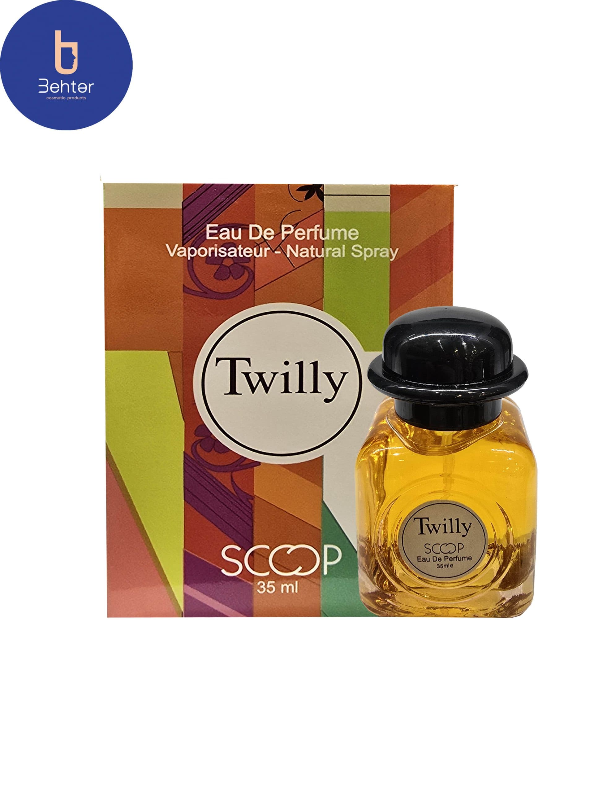 ادکلن توییلی 35 میل از برند اسکوپ Twilly SCOOP perfume — تصویر ۵