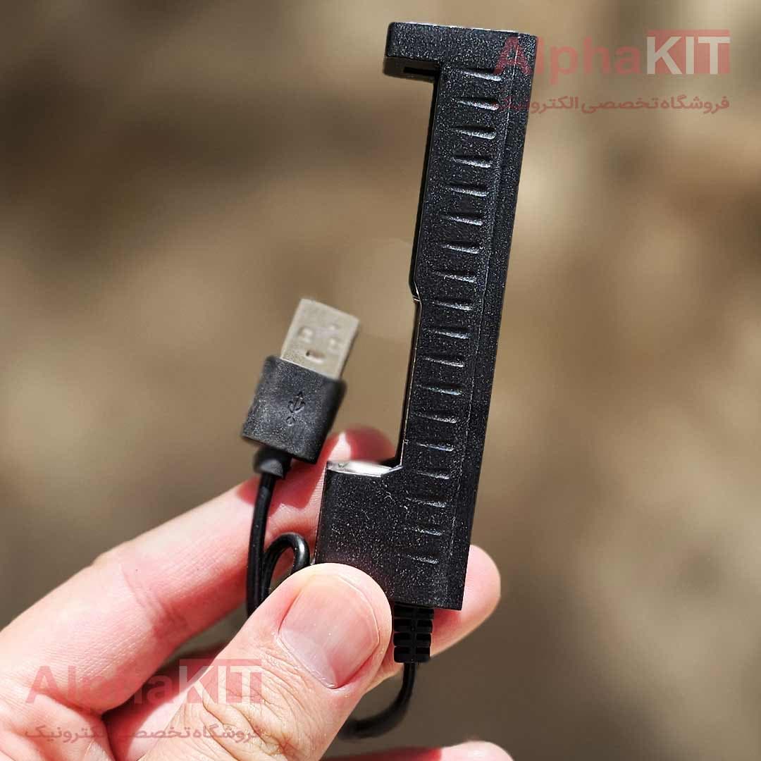 شارژر باتری های لیتیوم یون با ورودی USB — تصویر ۱۰