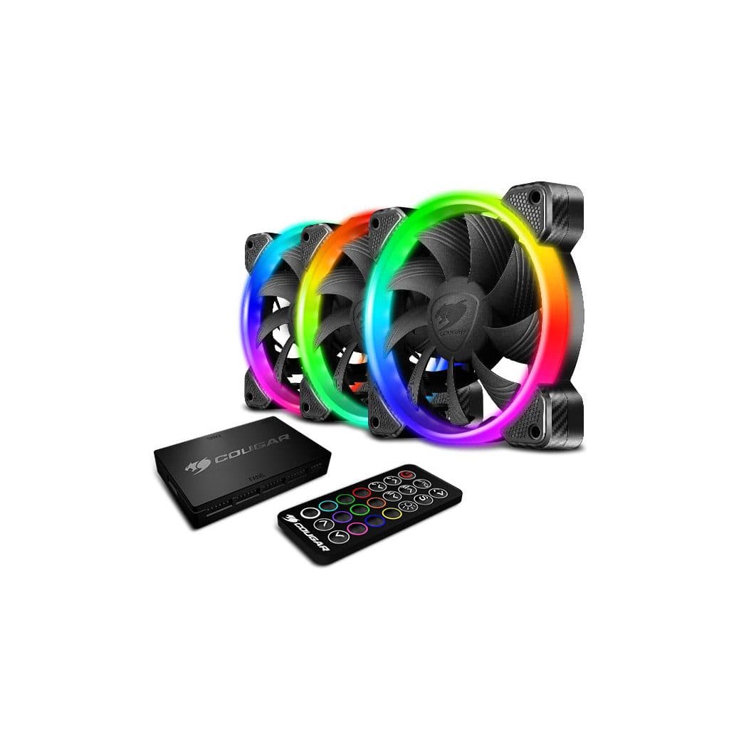 فن کیس Vortex RGB HPB 120 Cooling Kit کوگر ا Cougar Vortex RGB HPB 120 Cooling Kit CASE FAN — تصویر ۷
