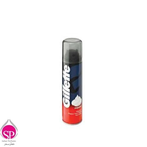 فوم اصلاح ژیلت مدل Original Scent حجم 200 میلی لیتر — تصویر ۴