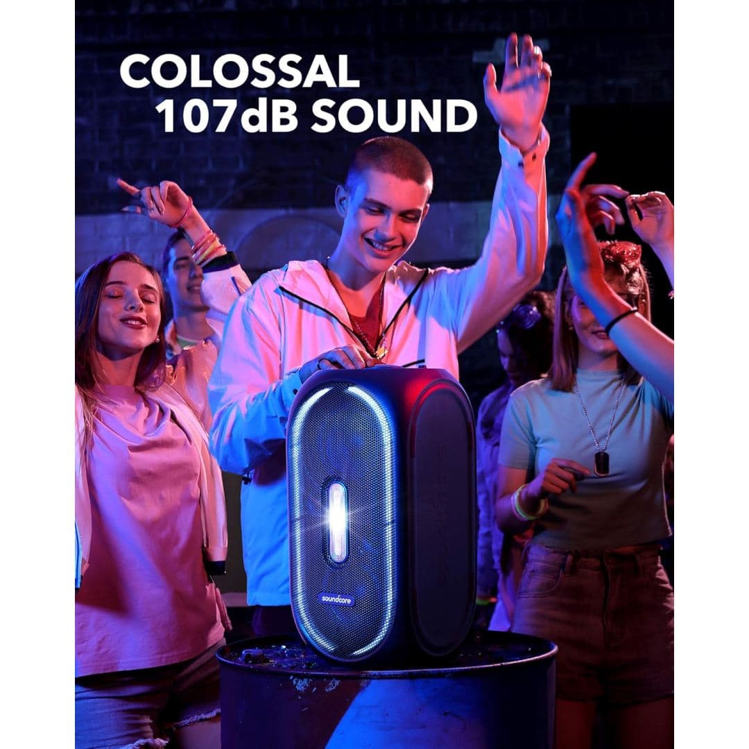 اسپیکر بلوتوثی قابل حمل انکر مدل Soundcore Rave PLUS — تصویر ۷