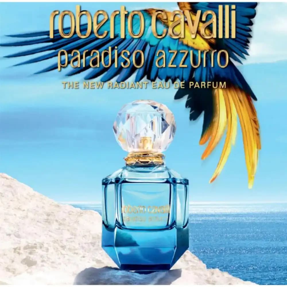 ادوپرفیوم زنانه روبرتو کاوالی پارادیسو آزورو _ Roberto Cavalli paradiso Azzuro — تصویر ۸