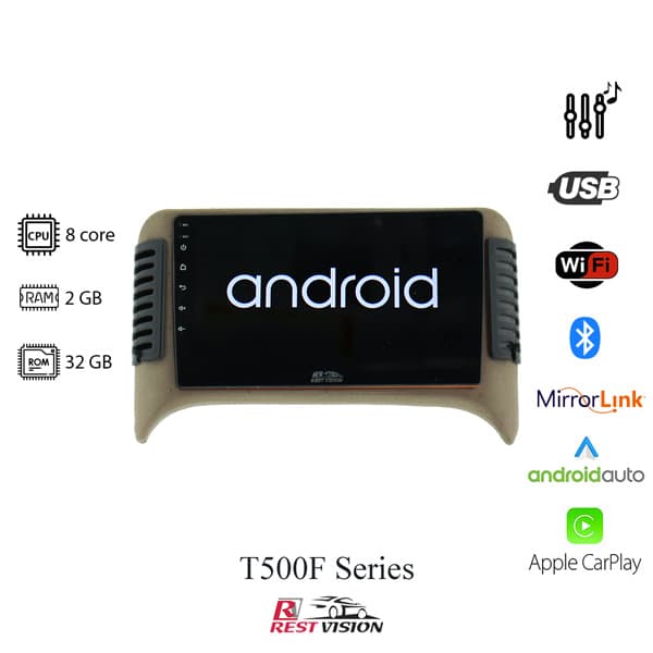 مانیتور سمند قاب بالا برند رست ویژن مدل TK800 F — تصویر ۲