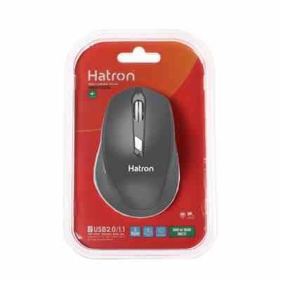 موس بی سیم HATRON HMW122SL SILENT – مشکی — تصویر ۷