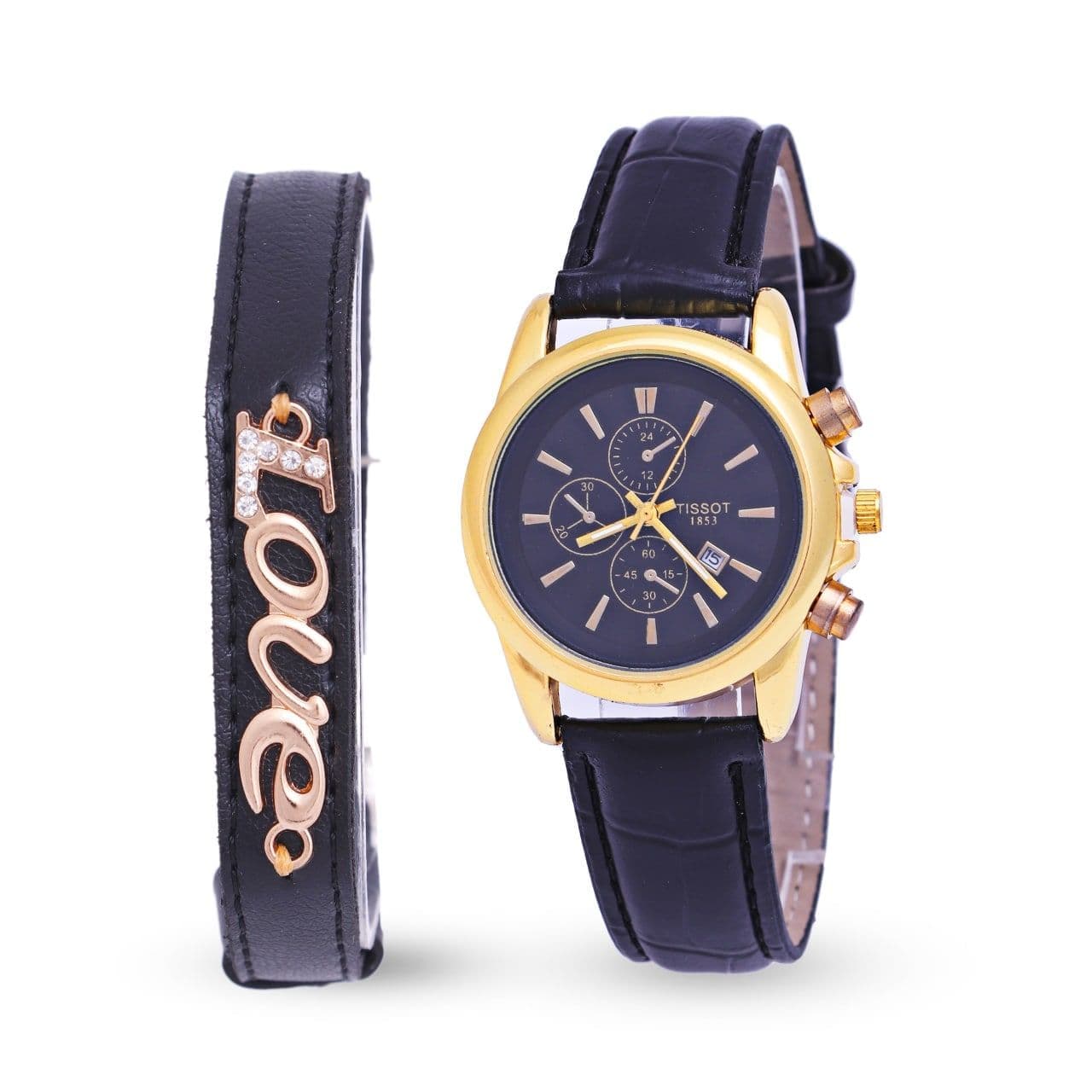 ست ساعت مچی و دستبند تیسوت Tissot مدل 644 — تصویر ۲