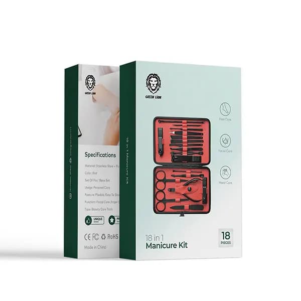 ست مانیکور 18 کاره گرین لاین Green Lion GNMTRVL18 — تصویر ۱۱