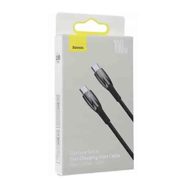 کابل دوسر تایپ سی 100 وات Baseus Glimmer CADH000701 1m — تصویر ۹