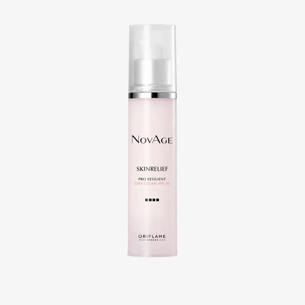کرم روز اسکین ریلیف نوایج اوریفلیم NovAge Skinrelief Pro Resilient Day Cream SPF30 — تصویر ۴