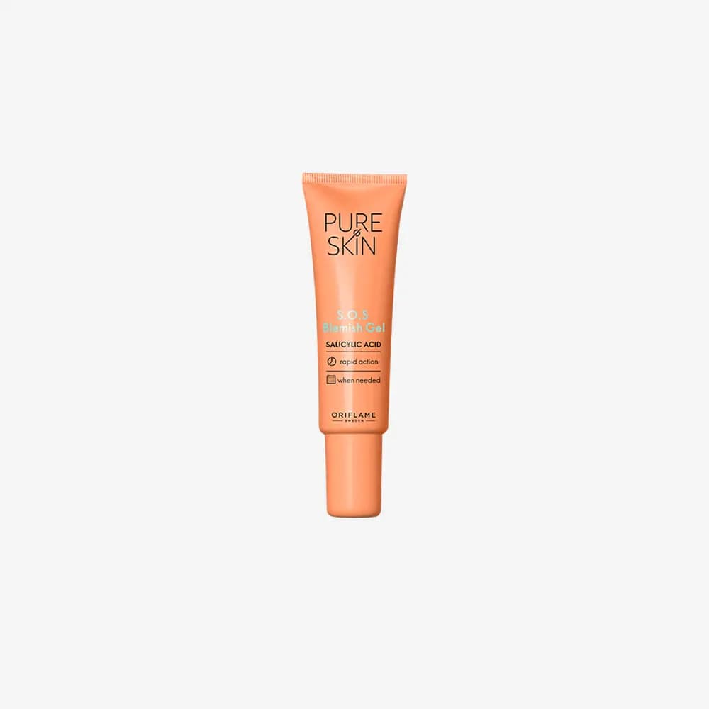 ژل فوری خشک کننده جوش پیوراسکین اوریفلیم Pure Skin SOS Blemish Gel